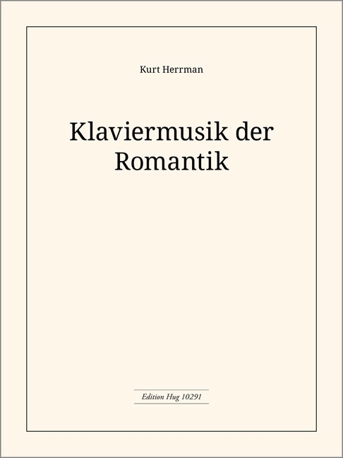 K.HERRMANN.-Klaviermusik der Romantik (PIANO)
