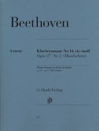 BEETHOVEN L.V.- SONATA Nº2 OP.27 CLARO DE LUNA *DESCATALOGADO* SERVIR HVE1062