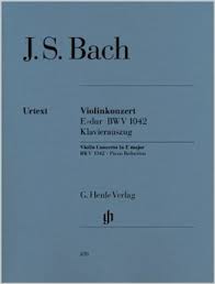 BACH J.S. - CONCIERTO Nº2 VIOLIN MI M URTEXT - BWV.1042