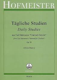 BAERMANN C. - TAGLICHE STUDIEN OP.63 CLARINETE