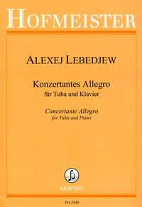 LEBEDJEW A. - ALLEGRO CONCERTANTE TUBA