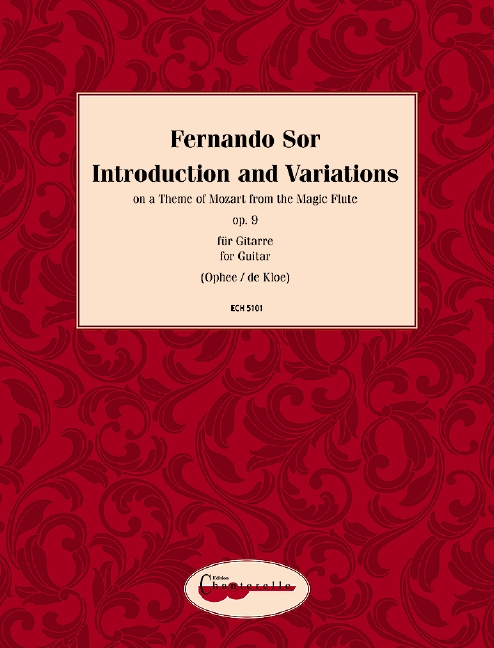 SOR F. - INTRODUCCION Y VARIACIONES OP.9 TEMA MOZART