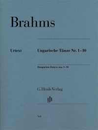 BRAHMS J. - DANZAS HUNGARAS 1-10 URTEXT