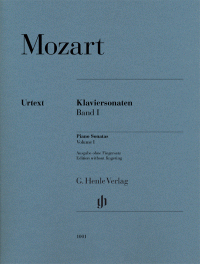 MOZART W.A. - SONATAS PIANO V.1 URTEXT SIN DIGITACION
