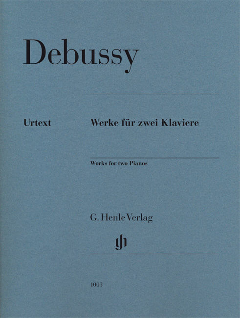 DEBUSSY C. - OBRAS PARA 2 PIANOS  URTEXT -