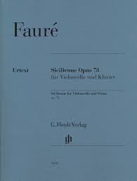 FAURE G. - SICILIANA OP.78 VIOLONCHELO