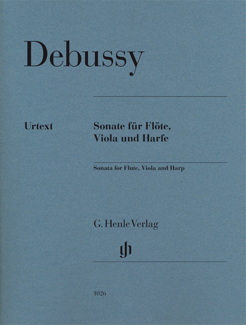 DEBUSSY C. - SONATA L.145 (137) - URTEXT   (FL/VA/ARPA)