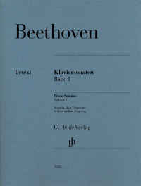 BEETHOVEN L.V. - SONATAS PIANO V. 1 URTEXT SIN DIGITACION