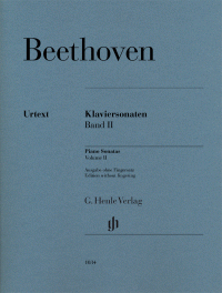 BEETHOVEN L.V. - SONATAS V.2 URTEXT SIN DIGITACION