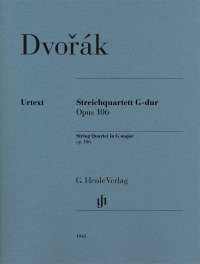 DVORAK A. - CUARTETO SOLM OP.106 URTEXT