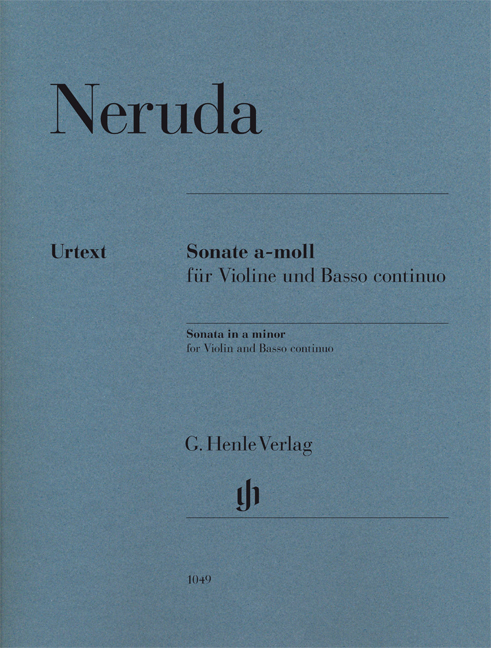 NERUDA J.B.G. - CONCIERTO LA m - URTEXT   (V/P)