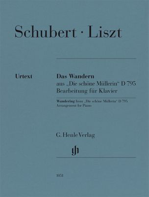 SCHUBERT F/ LISZT F. - DAS WANDERN (DE LA BELLA MOLINERA D 795 CON LETRA