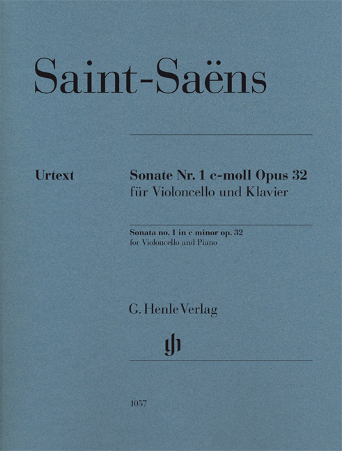 SAINT SAENS C. - SONATA Nº1 DO m OP.32 (VC/P) URTEXT