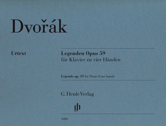 DVORAK A. - LEYENDEN OP.59 PIANO 4 MANOS URTEXT