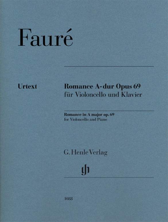 FAURE G. - ROMANCE LAM OP.69 VIOLONCHELO Y PIANO URTEXT