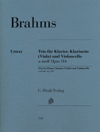 BRAHMS J. - TRIO LAm OP.114