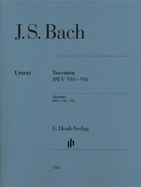 BACH J.S. - TOCCATAS BMW 910-916 URTEXT - SIN DIGITACIÓN