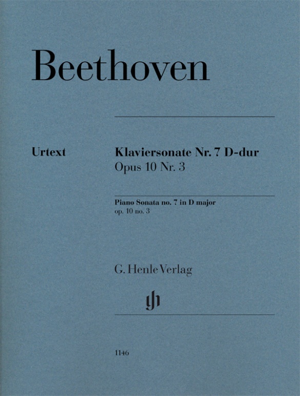 BEETHOVEN L.V. - SONATA Nº7 RE M URTEXT - OP.10 Nº3 * DIGITADA*