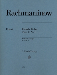 RACHMANINOFF S. - PRELUDIO RE M OP. 23 /4 URTEXT