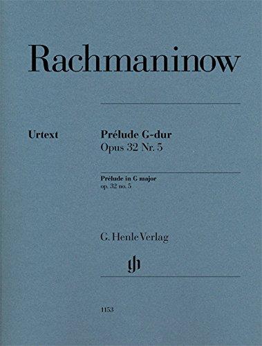 RACHMANINOFF S. - PRELUDIO SOL M OP.32 /5 URTEXT