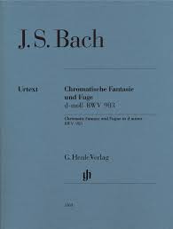 BACH J.S. - FANTASIA CROMATICA Y FUGA REm BWV903 URTEXT SIN DIGITACION
