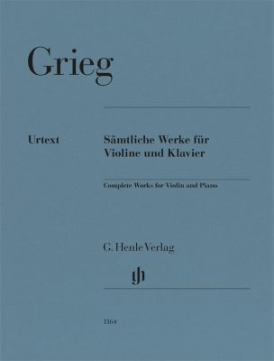 GRIEG E. - OBRA COMPLETA PARA VIOLIN PIANO (URTEXT)