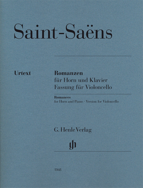 SAINT SAENS C. - ROMANZAS OP.36/67 - URTEXT  (VC/P)