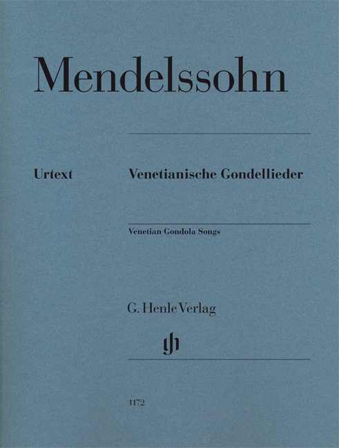MENDELSSOHN F. - CANCIONES DEL GONDOLERO - URTEXT   (P)