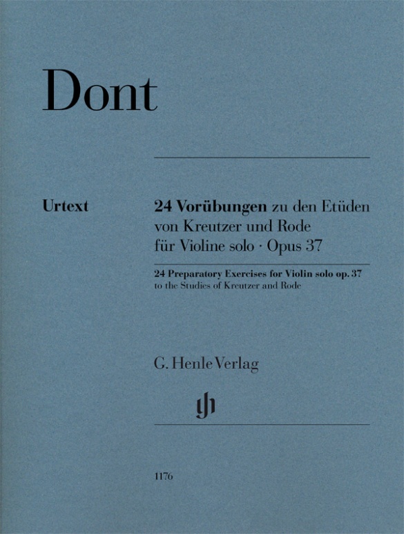 DONT J. - ESTUIDOS PRELIMINARES OP.37 URTEXT