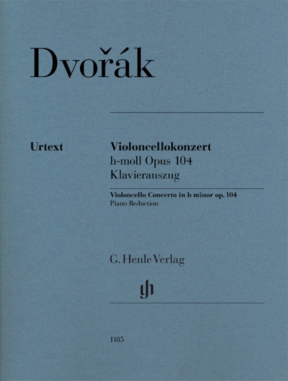 DVORAK A. - CONCIERTO SI m OP.104 URTEXT (V/CP)