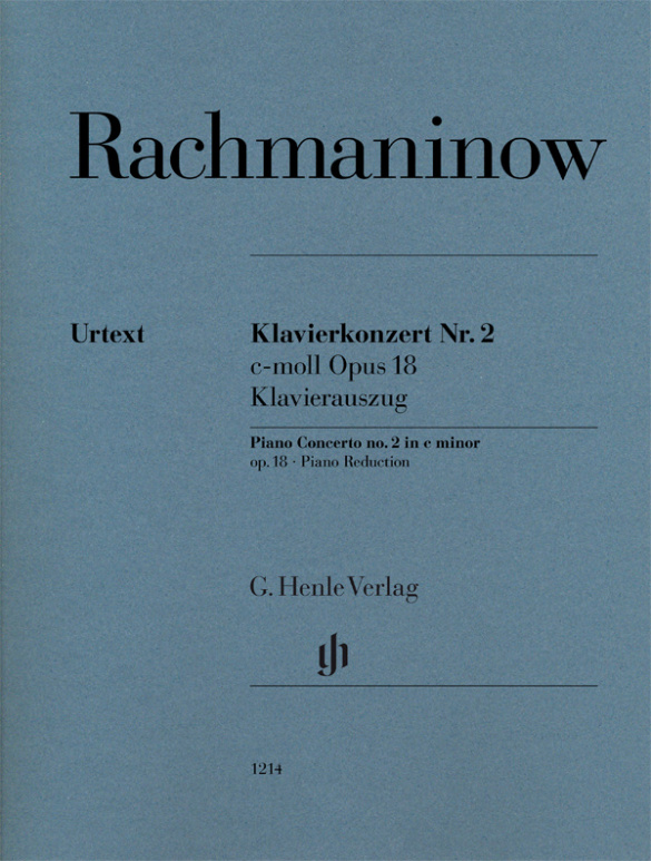 RACHMANINOFF S. - CONCIERTO Nº2 DO m - OP.18 (2 PIANOS) URTEXT DIGITADO