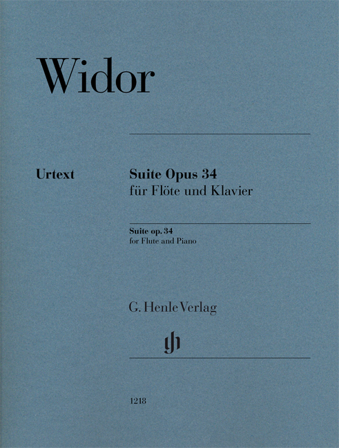 WIDOR CH.M. - SUITE OP.34  URTEXT -