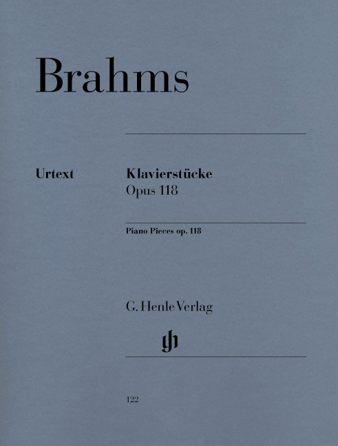 BRAHMS J. - PIEZAS PIANO URTEXT - OP.118 *DIGITADO*