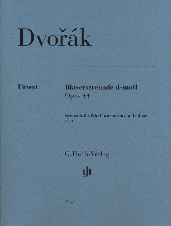 DVORAK A. - SERENATA OP.44 INS VIENTO RE m URTEXT