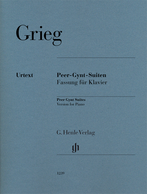GRIEG E. -  SUITE PEER-GYNT PIANO URTEXT