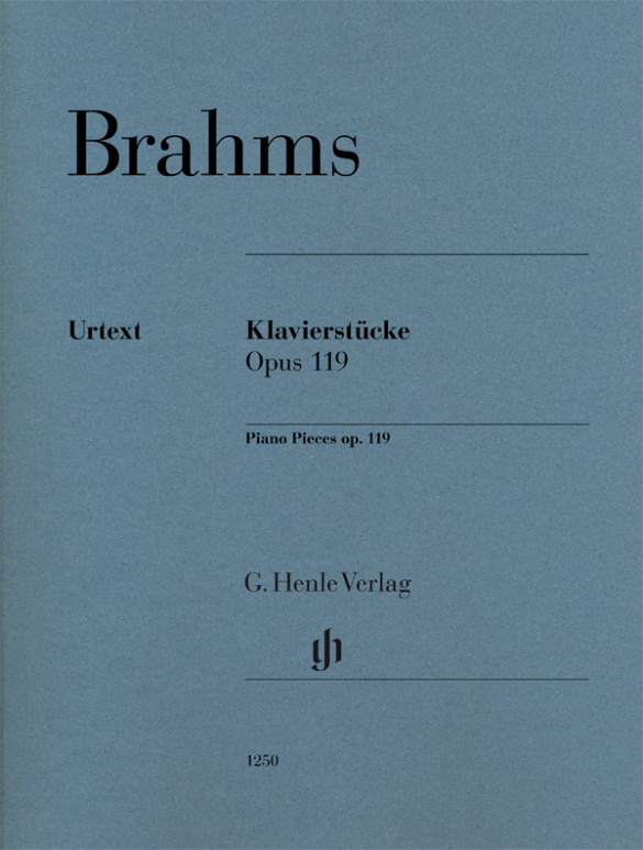 BRAHMS J. - PIEZAS PIANO URTEXT - OP.119