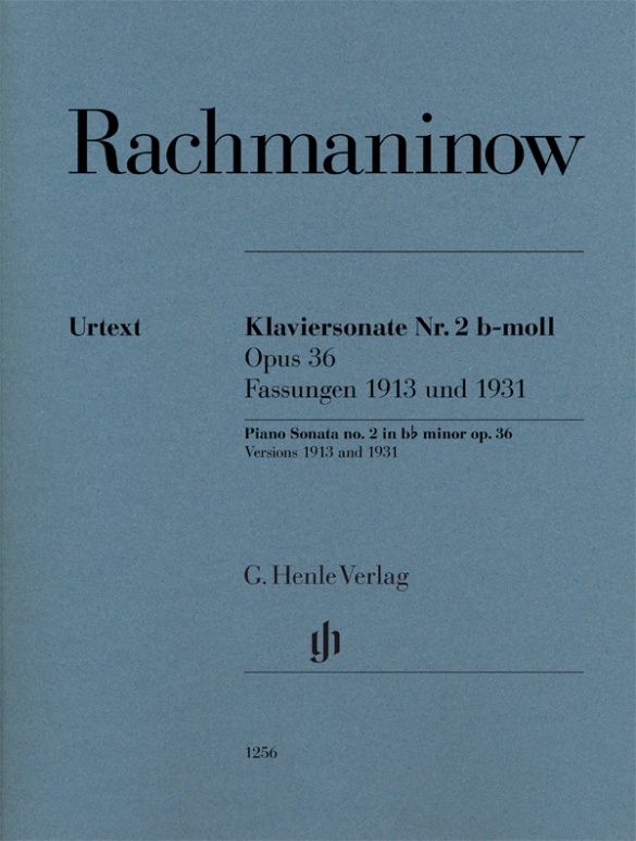 RACHMANINOFF S. - SONATA Nº 2 SI m OP.36 (VERSION 1913 Y1931) URTEXT