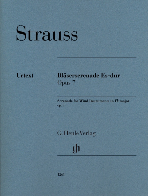 STRAUSS R. - SERENATA MIb M OP.7 PARA INSTRUMENTOS DE VIENTO URTEXT