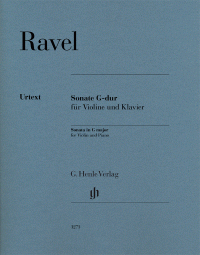 RAVEL M. - SONATA VIOLIN SOL M URTEXT