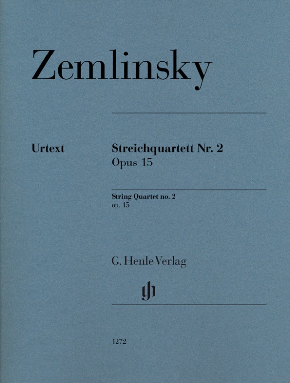 ZEMLINSKY A. - CUARTETO CUERDA OP.15 Nº 2 URTEXT