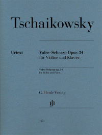 TCHAIKOVSKY P.I. - VALS-SCHERZO POP.34 VIOLIN URTEXT