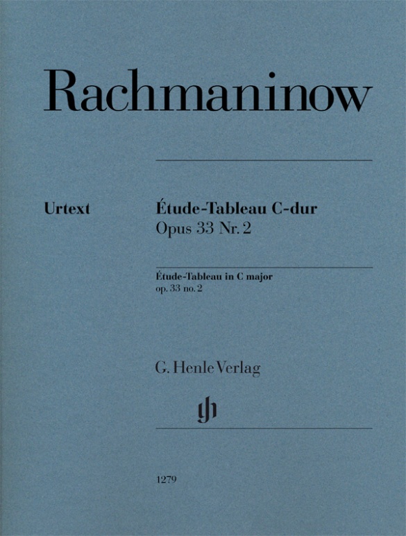 RACHMANINOFF S. - ESTUDIO TABLEAUX DO M- OP.33 Nº 2  (URTEXT)