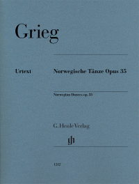 GRIEG E. - DANZAS NORUEGAS OP.35 URTEXT