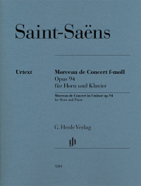SAINT SAENS C. - PIEZA DE CONCIERTO FA m OP.94 TROMPA URTEXT