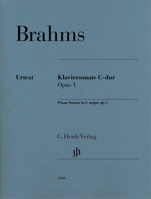 BRAHMS J. - SONATA Nº 1 DOM OP.1 URTEXT