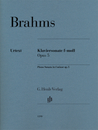 BRAHMS J.- SONATA FAm OP.5 URTEXT