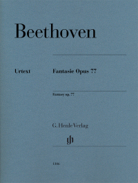 BEETHOVEN L.V. - FANTASIA OP.77 URTEXT