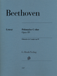 BEETHOVEN L.V. - POLONESA DO M OP.89  URTEXT