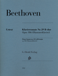BEETHOVEN L.V. - SONATA Nº 29 SIb M OP.106 HAMMERKLAVIER URTEXT