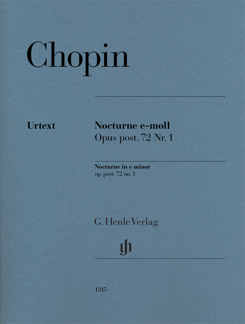 CHOPIN F. - NOCTURNO MIm OP.POST. 72 /1 URTEXT